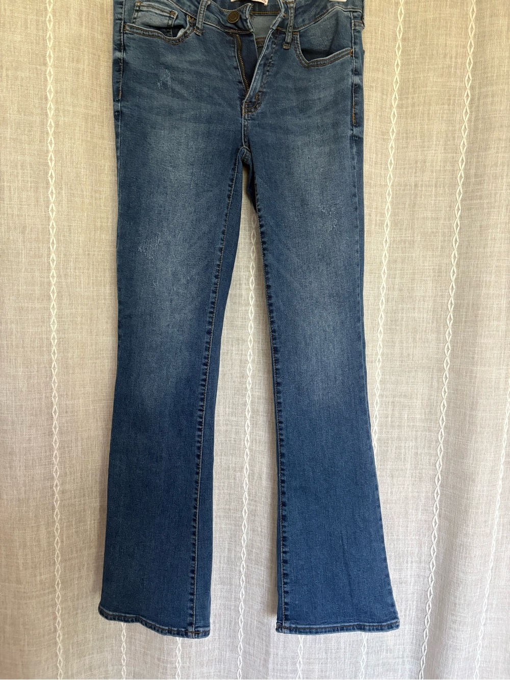 SO Women's Blue Flare Jeans